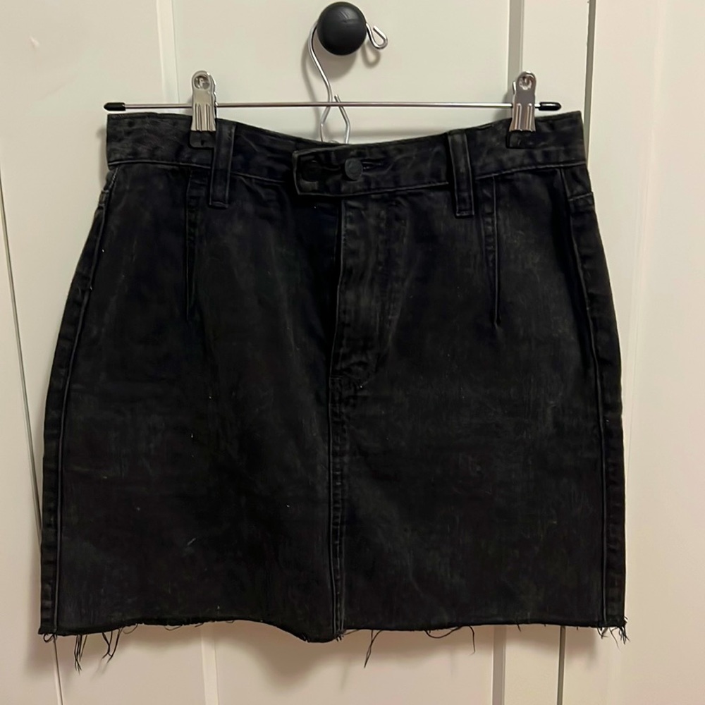 Denim black Skirt